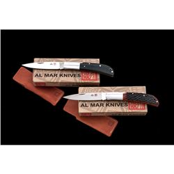 Lot of 2 New 1st Prod. Al Mar Knives