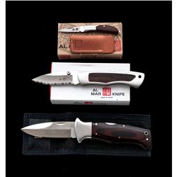 Lot of 3 New 1st Prod. Al Mar Knives