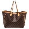 Image 1 : Louis Vuitton Monogram Canvas Leather Neverfull GM Tote Bag