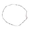 Image 4 : White Gold Link Ankle Bracelet