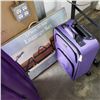 Image 2 : 2 PURPLE HEYS LUGGAGE AND 3PC LUGGAGE SET IN BOX