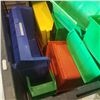 Image 3 : LARGE BLACK TOTE FULL OF BINS