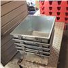 Image 2 : 2 ALUMINUM STORAGE BOXES AD 5 STORAGE BINS