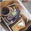 Image 2 : 3 BOXES OF CONDENSED PUMPS, SHOP FLUIDS, AND MORE