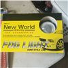 Image 2 : GREY TOTE OF CAR RELATED ITEMS FOG LAMP ETC