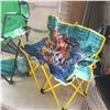 Image 2 : GEEN FOLD P CAMPING CHAIR AND KIDS PAW PATROL CAMP CHAIR