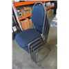 Image 2 : 4 STACKING CHAIRS