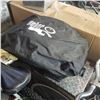 Image 1 : WEBER PORTABLE GAS BBQ W/ COVER AND HOSE