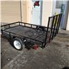 Image 3 : NEW 2019 CARRY-ON 5x8 MESH BOTTOM UTILITY TRAILER W/RAMP GATE