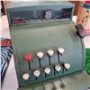 Image 8 : 2 TINS OF TINKER TOYS, TOM THUMB KIDS CASH REGISTER, PERMATEX THERMOMETER, AND COCA COLA SIGN