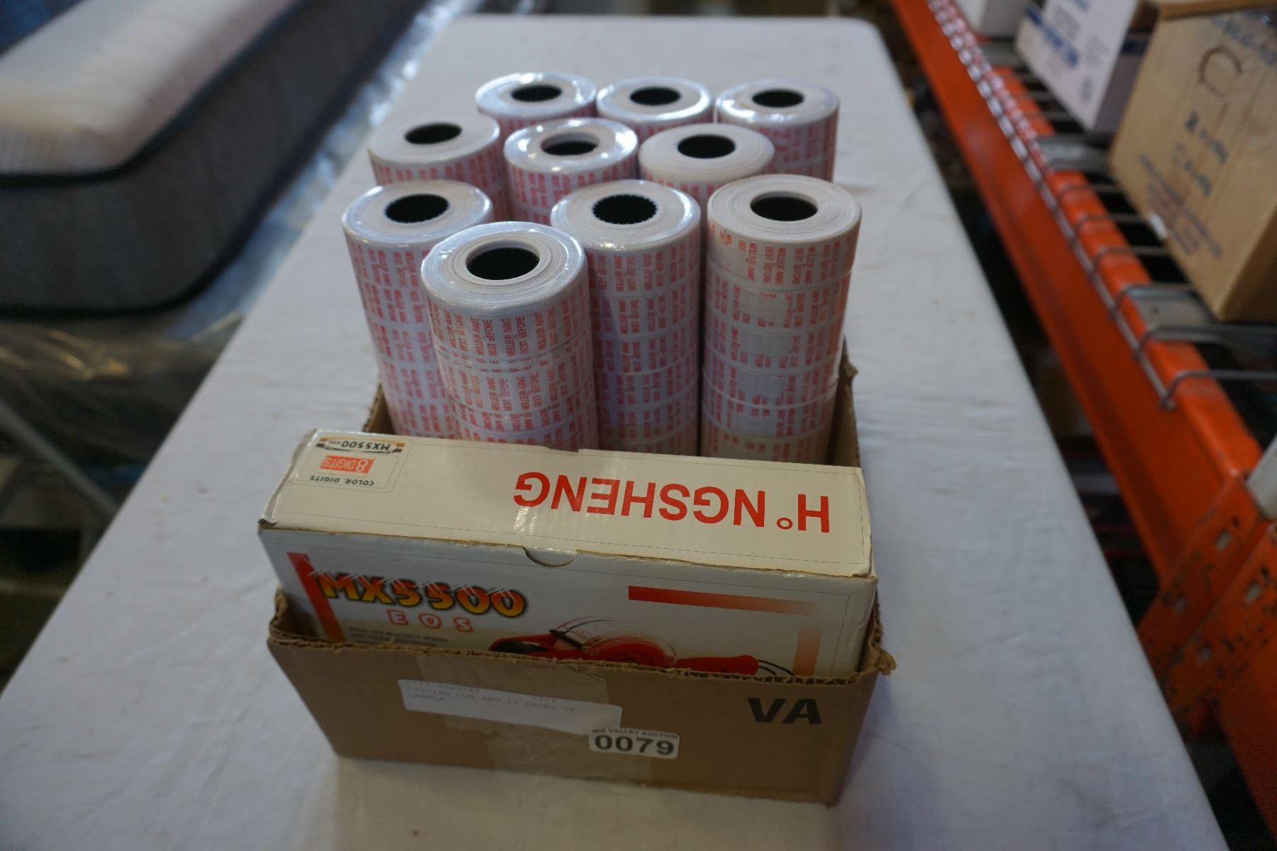 PRICING GUN AND 10 PACKS OF LABELS - Big Valley Auction