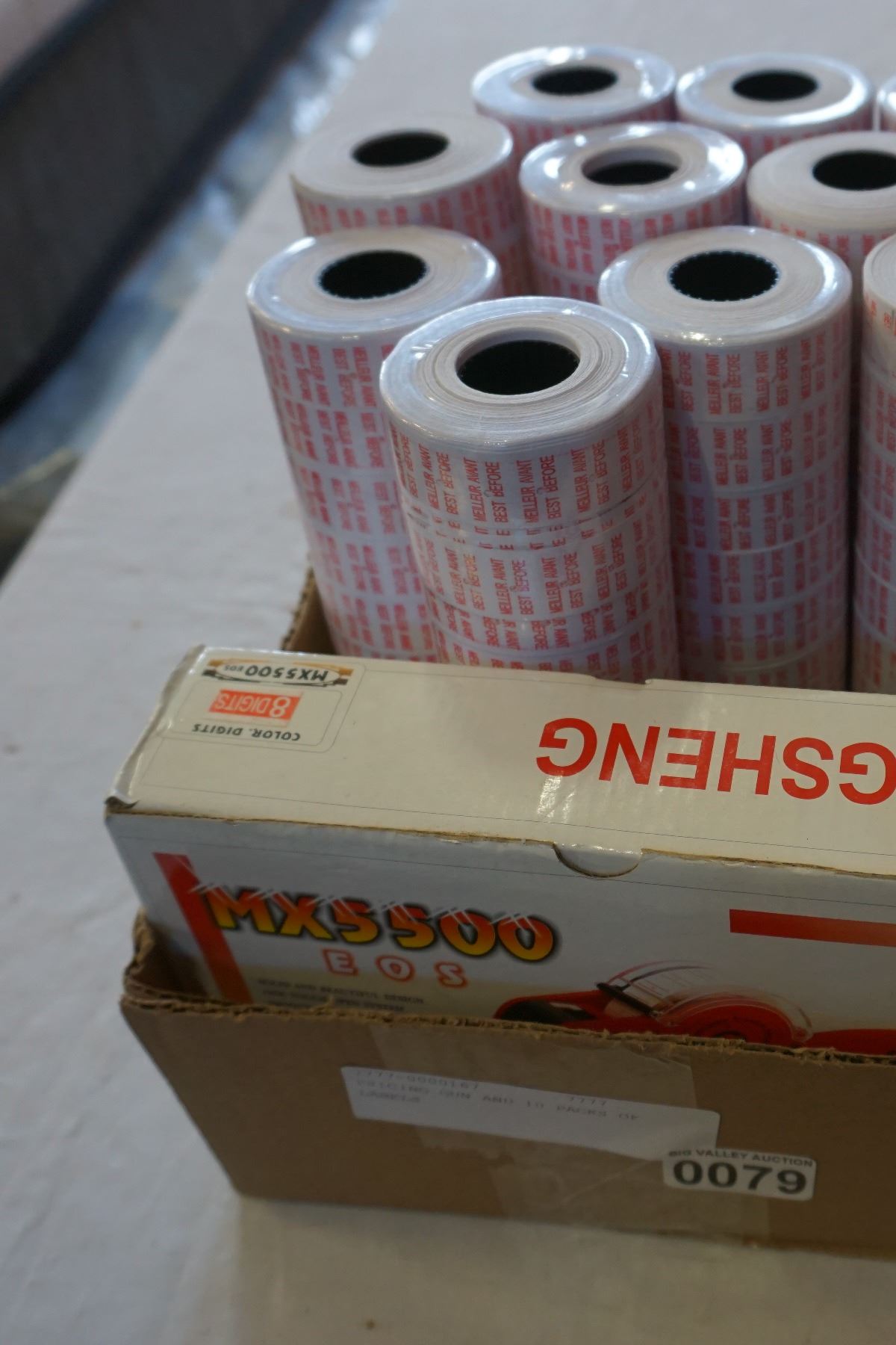 PRICING GUN AND 10 PACKS OF LABELS - Big Valley Auction