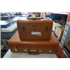 Image 1 : VINTAGE 2 PIECE SUITCASE SET
