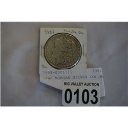 1886 MORGAN SILVER DOLLAR