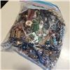 Image 2 : LARGE BAG OF ESTATE JEWELLRY AND SMALL BAG OF WATCHES