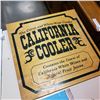 Image 2 : RAPALA KNIFE ADVERT, CALIFORNIA COOLER SIGN, AND COMIC PRINT ON BOARD