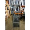 Image 2 : 6 FOOT METAL AND GLASS SHELF