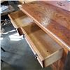 Image 2 : ANTIQUE OAK DOVETAILED SERVER