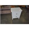 Image 1 : WHITE 2 DRAWER NIGHTSTAND