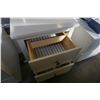 Image 7 : WHITE 2 DRAWER NIGHTSTAND