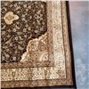 Image 3 : NEW UNIQUE DARK BROWN 5FT 2 INCH X 7 - 1/2 FOOT TURKISH AREA CARPET