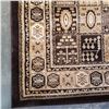 Image 3 : NEW UNIQUE DARK BROWN 5FT 2 INCH X 7 - 1/2 FOOT TURKISH AREA CARPET