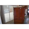 Image 1 : SOLID WOOD 2 PIECE WARDROBE