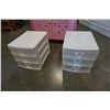 Image 2 : 2 3 DRAWER ORGANIZERS AND KIDS DOLL CRIB W/ STORAGE