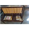Image 2 : VINTAGE MAHOGANY STORAGE BENCH