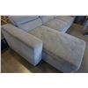Image 8 : HOME ELEGANCE AS NEW GREY FABRIC SECTIONAL SOFA WITH CHAISE STORAGE AND PULL OUT SLEEPER BED, ADJUST