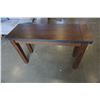 Image 3 : HOME ELEGANCE FLOOR MODEL INDUSTRIAL MODERN RUSTIC SOFA TABLE, RETAIL $499