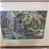 Image 2 : WATER COLOUR ON PAPER FOREST SCENE BY HARLEY PARKER 1953 H.J PARKER