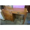 Image 1 : MAPLE 4 DRAWER PEDESTAL DESK