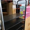 Image 2 : BLACK OPEN SHELF - OVER 6FT TALL
