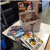 Image 1 : BOX OF VINTAGE BOARDGAMES, RECORDS, LEGO BOOKS