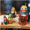 Image 2 : DANISH B + G PLAQUES AND WEST GERMAN VASE AND RUSSIAN DOLLS