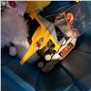 Image 2 : TRAY OF VINTAGE COLLECTIBLE STUFFIES AND BOXED DOLL