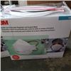 Image 2 : 2 BOXES OF 20 NEW 3M 1870 INDIVIDUALLY WRAPPED HEALTH CARE AND SURGICAL MASKS