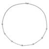 Image 1 : 3.06 CTW Diamond Necklace 18K White Gold