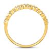 Image 4 : 0.10 CTW Diamond Stackable Ring 10kt Yellow Gold
