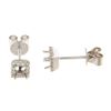 Image 1 : 0.19 CTW Diamond Earrings 14K White Gold