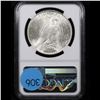 Image 3 : NGC 1922-p Peace Dollar $1 Graded ms63 By NGC
