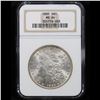Image 2 : NGC 1885-p Morgan Dollar $1 Graded ms64 By NGC