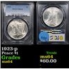 Image 1 : PCGS 1923-p Peace Dollar $1 Graded ms64 By PCGS