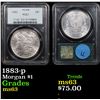 Image 1 : PCGS 1883-p Morgan Dollar $1 Graded ms63 By PCGS