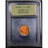 Image 4 : ***Auction Highlight*** 1901 Indian Cent 1c Graded Gem+ Unc RD BY USCG (fc)