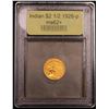 Image 4 : ***Auction Highlight*** 1928-p Gold Indian Quarter Eagle $2 1/2 Graded Select Unc BY USCG (fc)