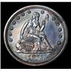 Image 2 : ***Auction Highlight*** 1876-s Seated Liberty Quarter 25c Graded Select Unc BY USCG (fc)