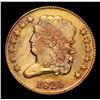 Image 2 : ***Auction Highlight*** 1825 Classic Head half cent 1/2c Graded Unc Details BY USCG (fc)