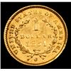 Image 3 : ***Auction Highlight*** 1851-C Charlotte Gold Dollar $1 Graded Select Unc BY USCG (fc)